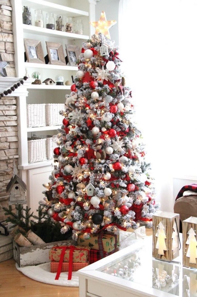 Beautiful modern christmas tree