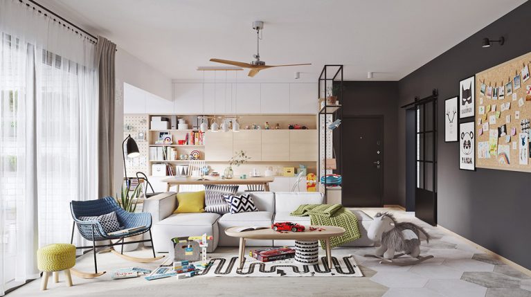 Scandinavian living room